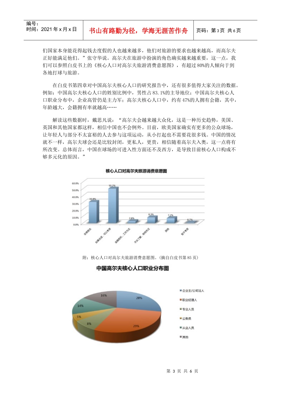 业界解读《朝向白皮书-中国高尔夫行业报告_第3页