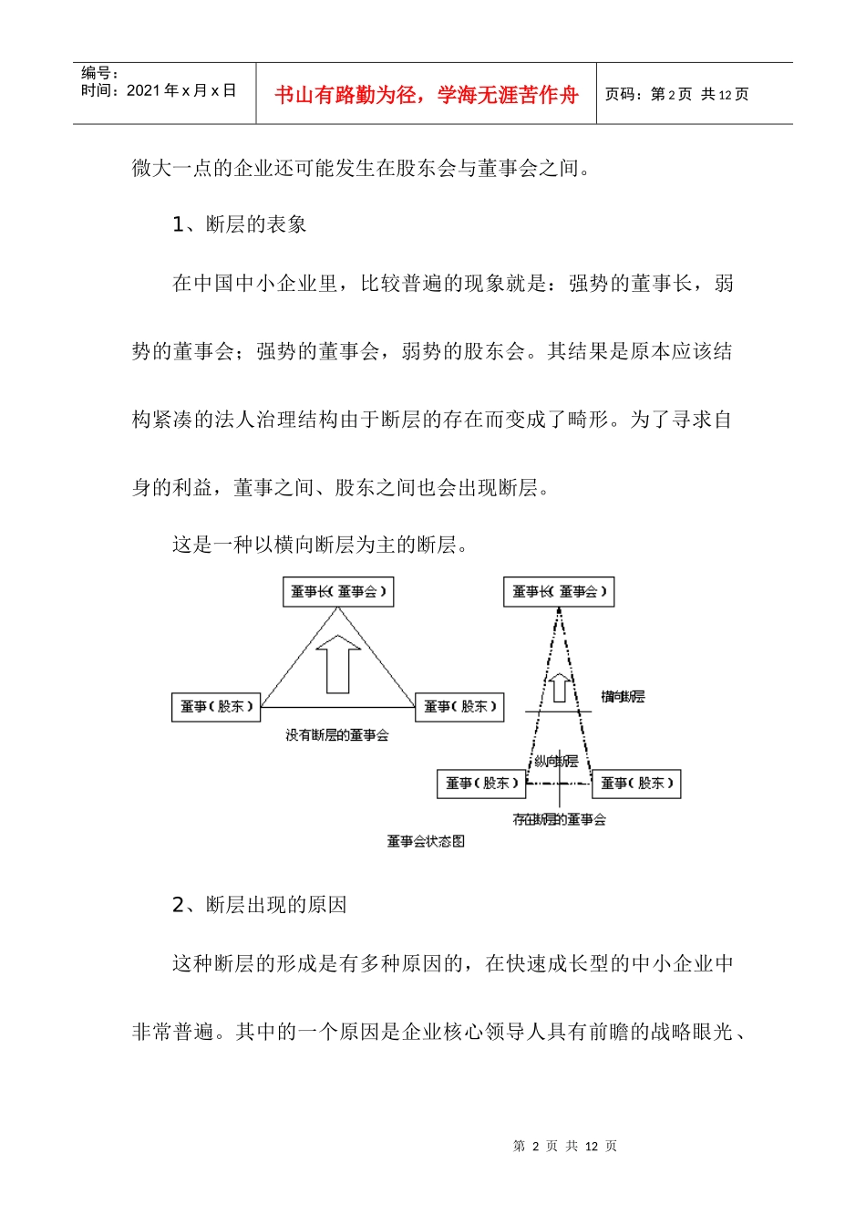 中国中小企业组织结构断层及危害_第2页