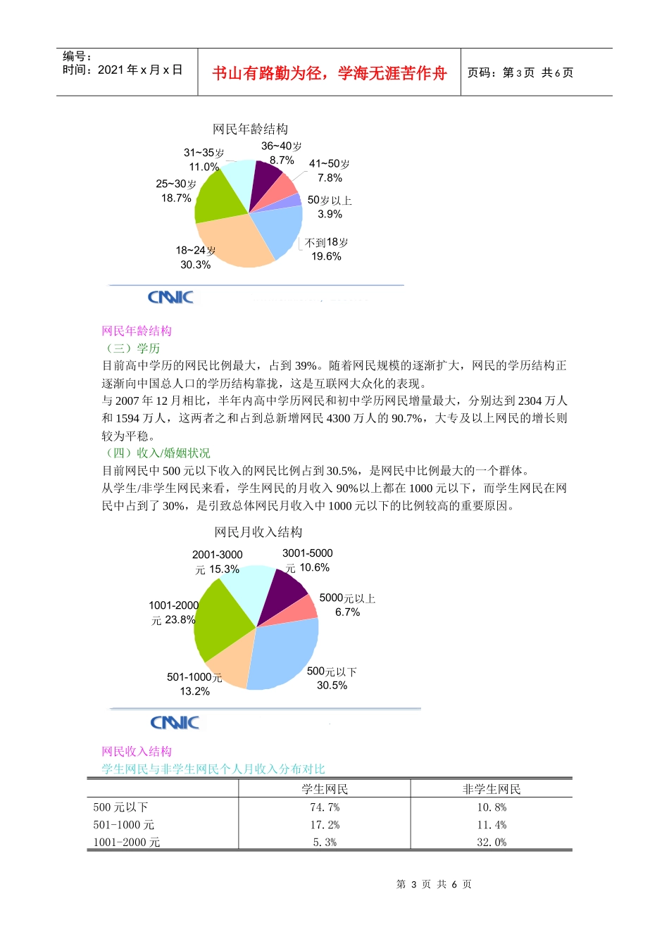 中国互联网统计报告_第3页