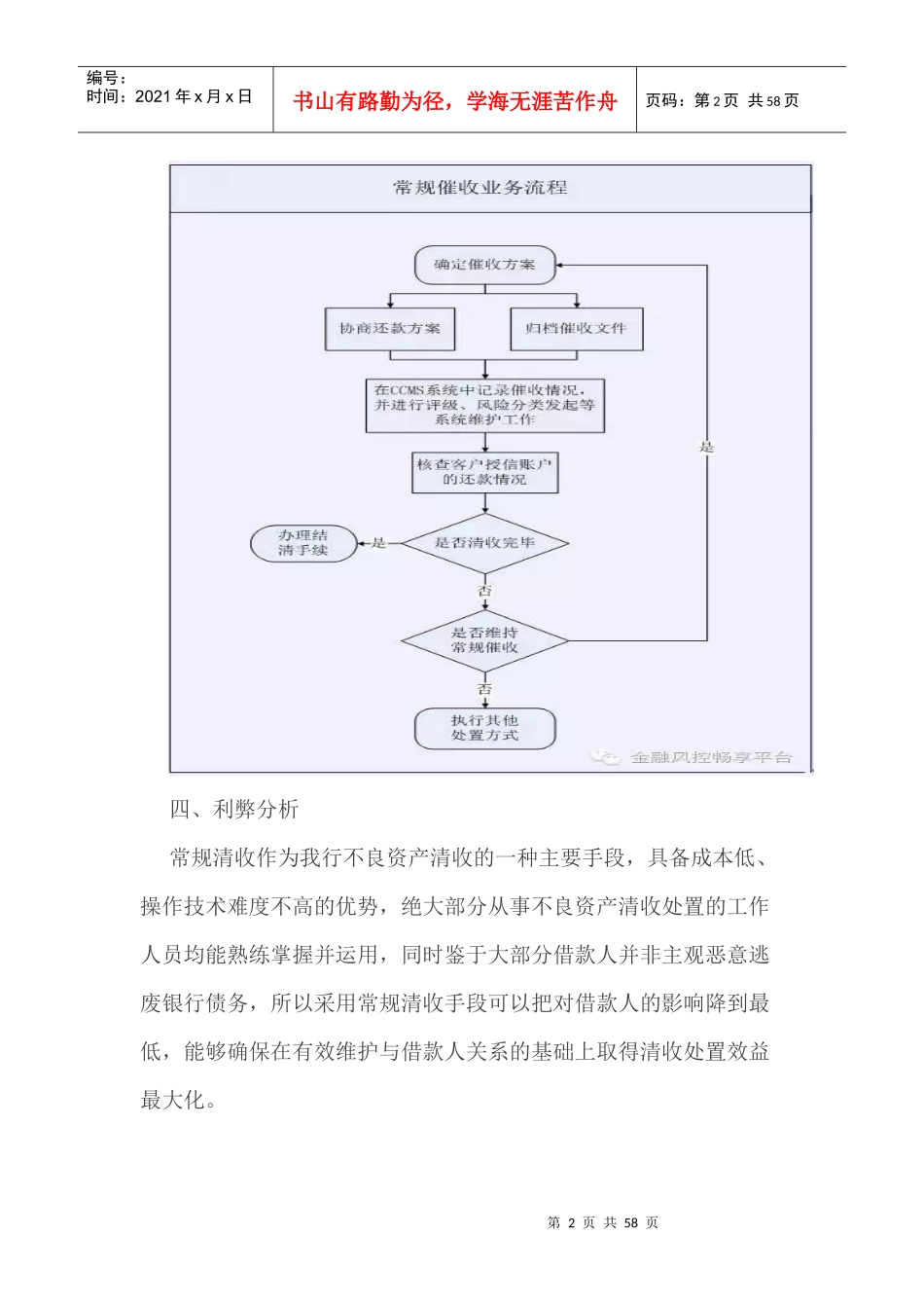 不良资产催收及处置流程_第2页