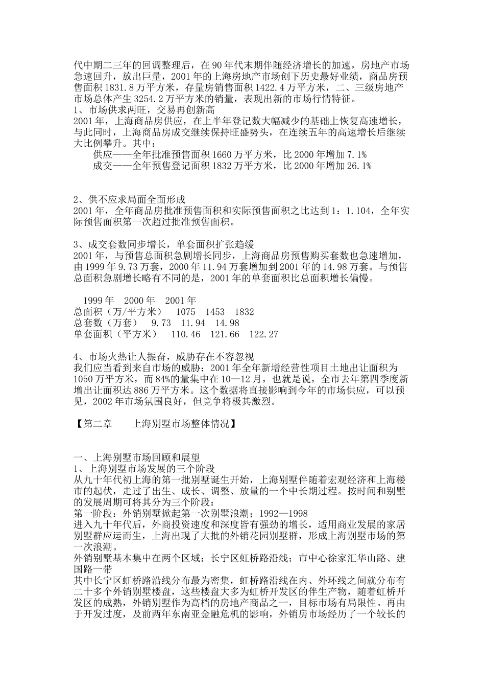 上海别墅策划全案（DOC 30页）_第2页