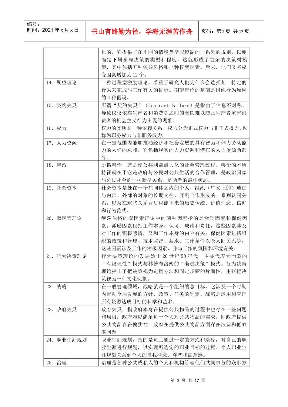 《非营利组织管理概论》模拟题1（100分）_第2页