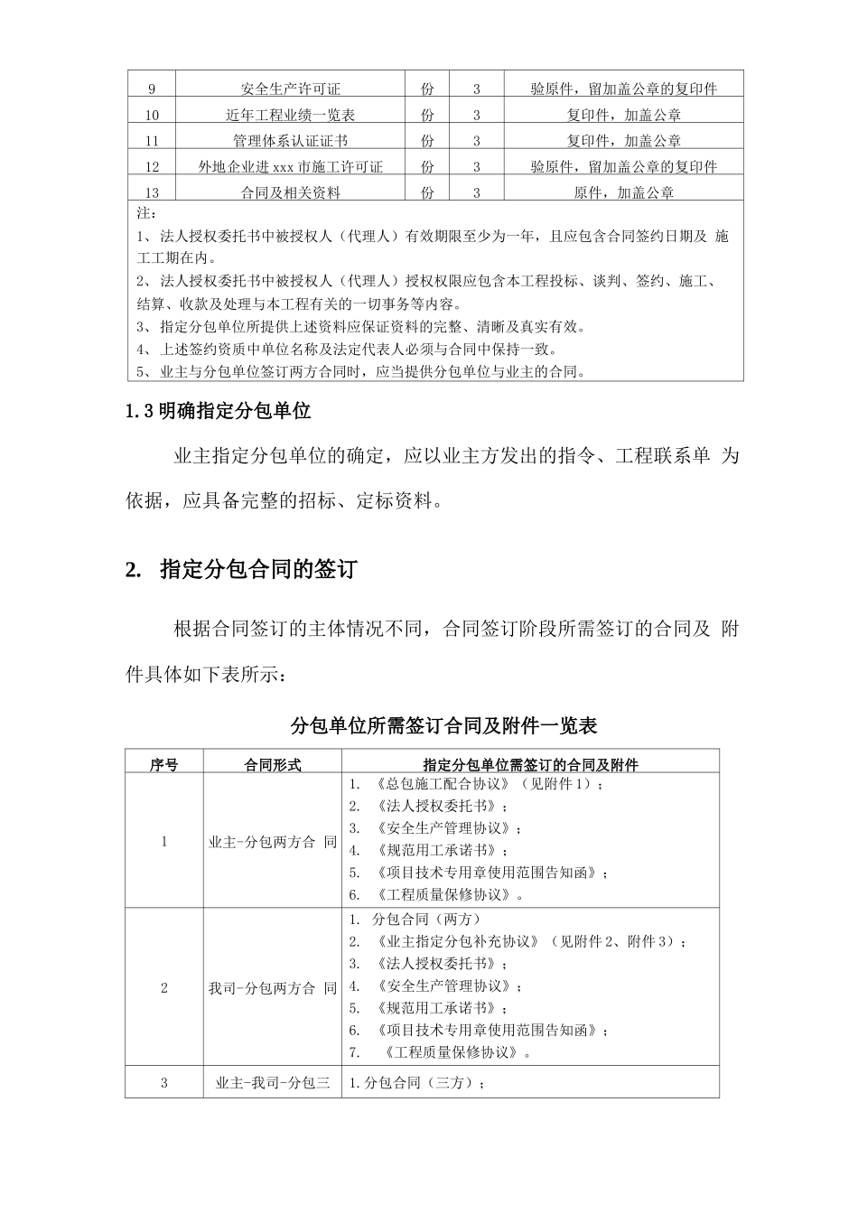 业主指定分包合同管理指南_第2页