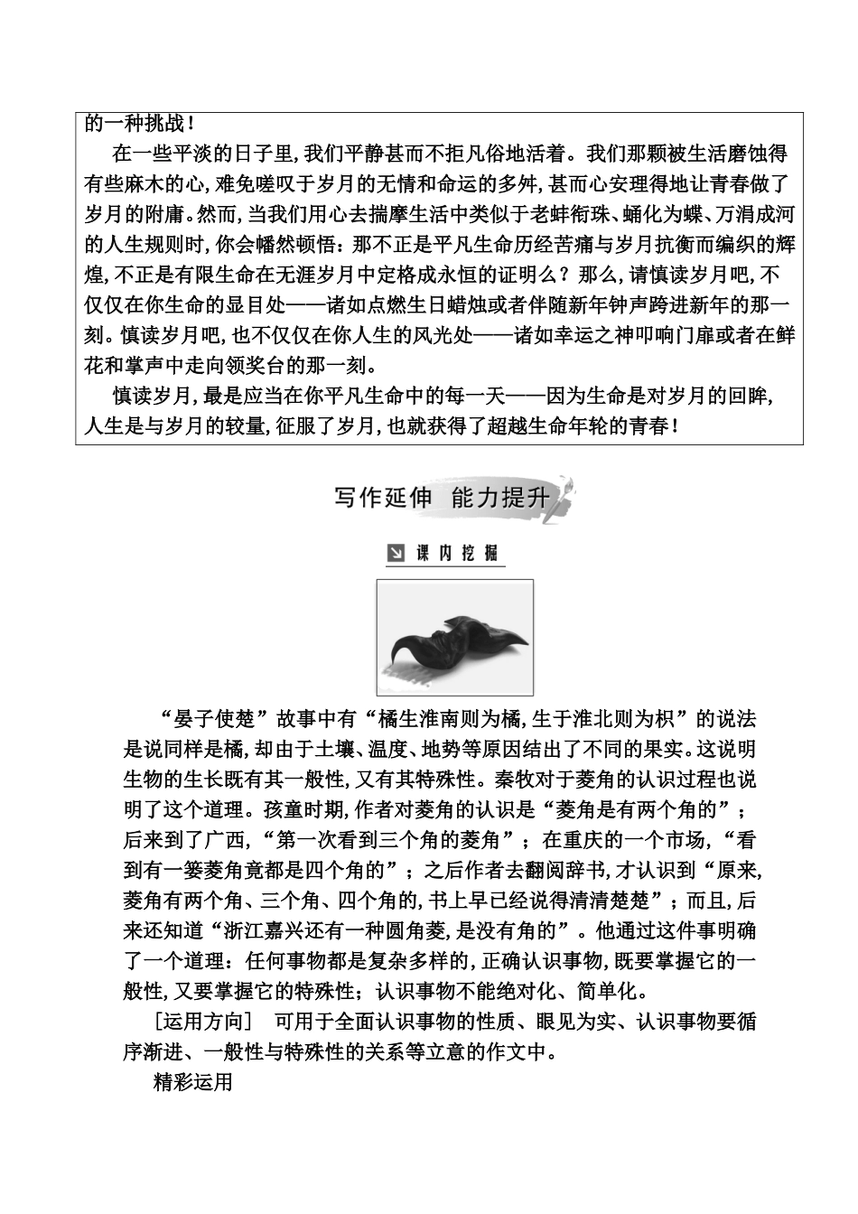 菱角的喜剧 教学设计_第2页