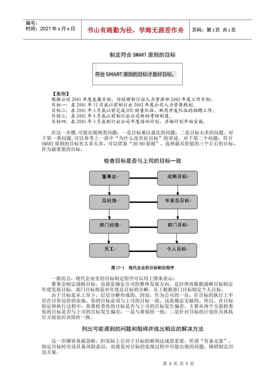 【经典管理资料】17设定目标的七个步骤_第3页