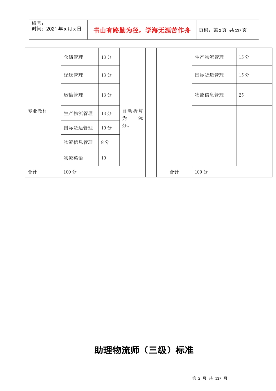 三级物流师考题汇集_第2页