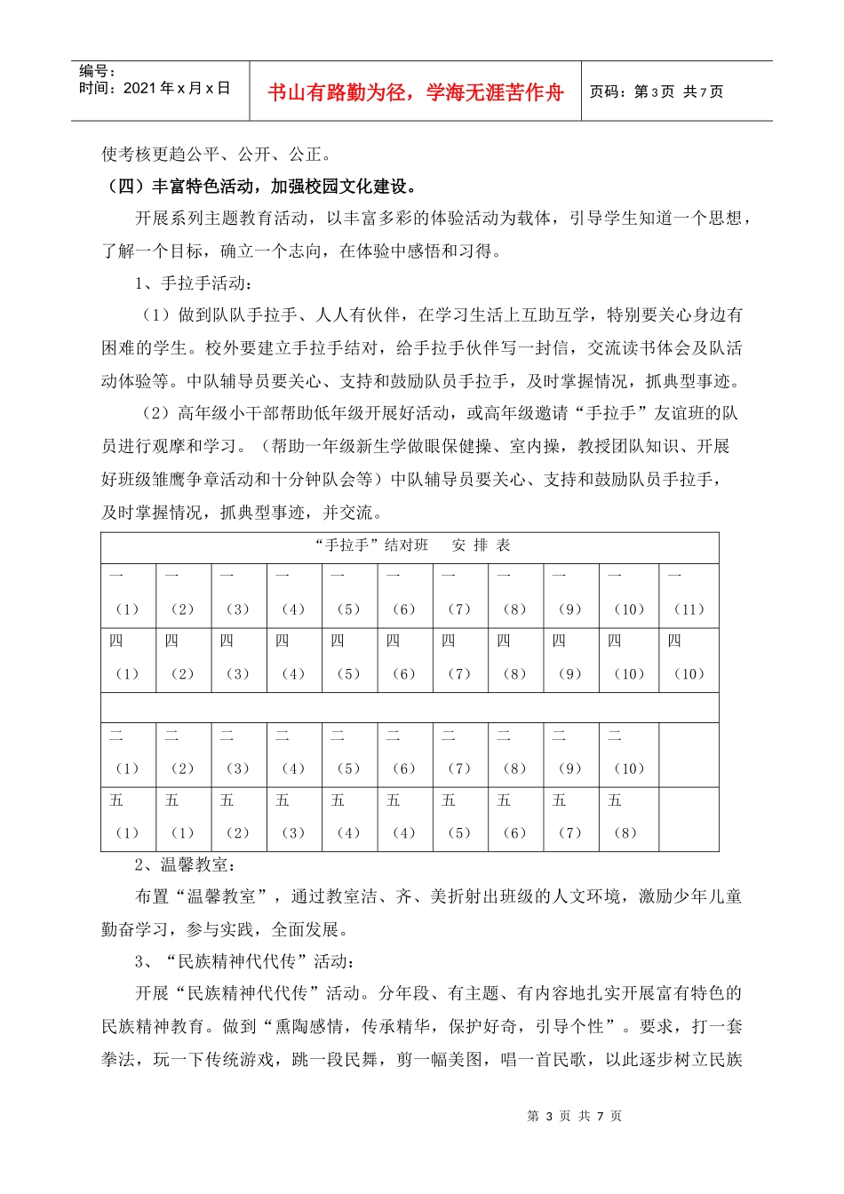 上海市进才实验小学少先队发展规划_第3页