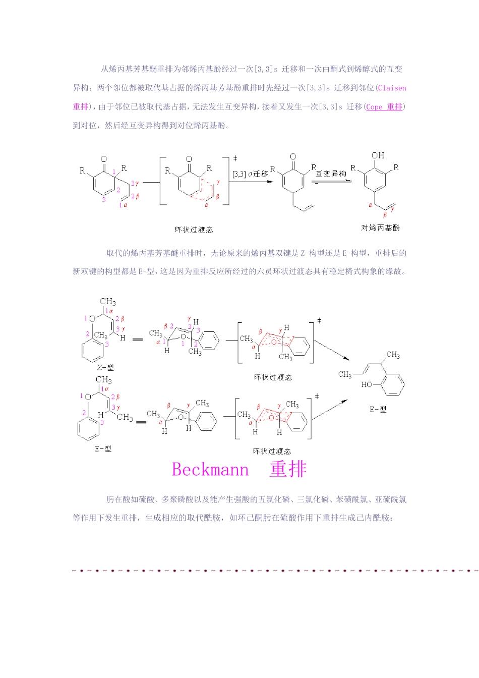 Claisen 重排化学知识点梳理汇总_第2页