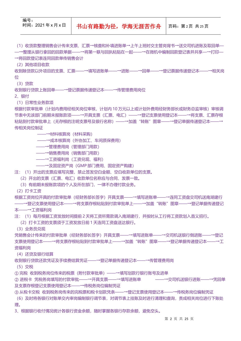 一套近乎完美的公司财务流程_2_第2页