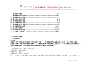 一套完美公司财务流程