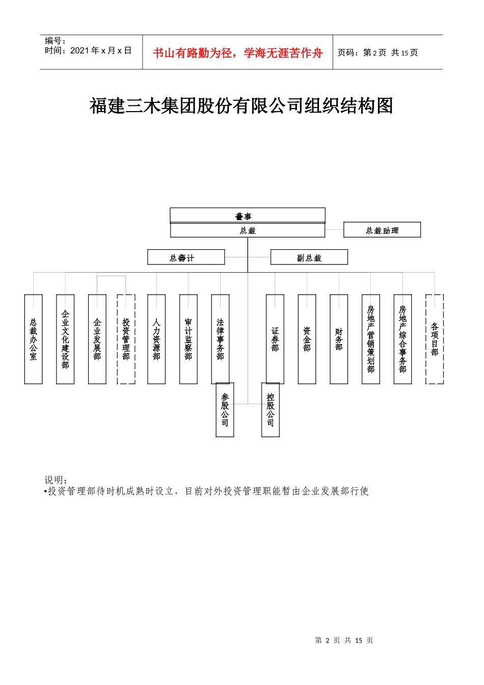 三木集团股份有限公司咨询项目--总部部门职责_第3页