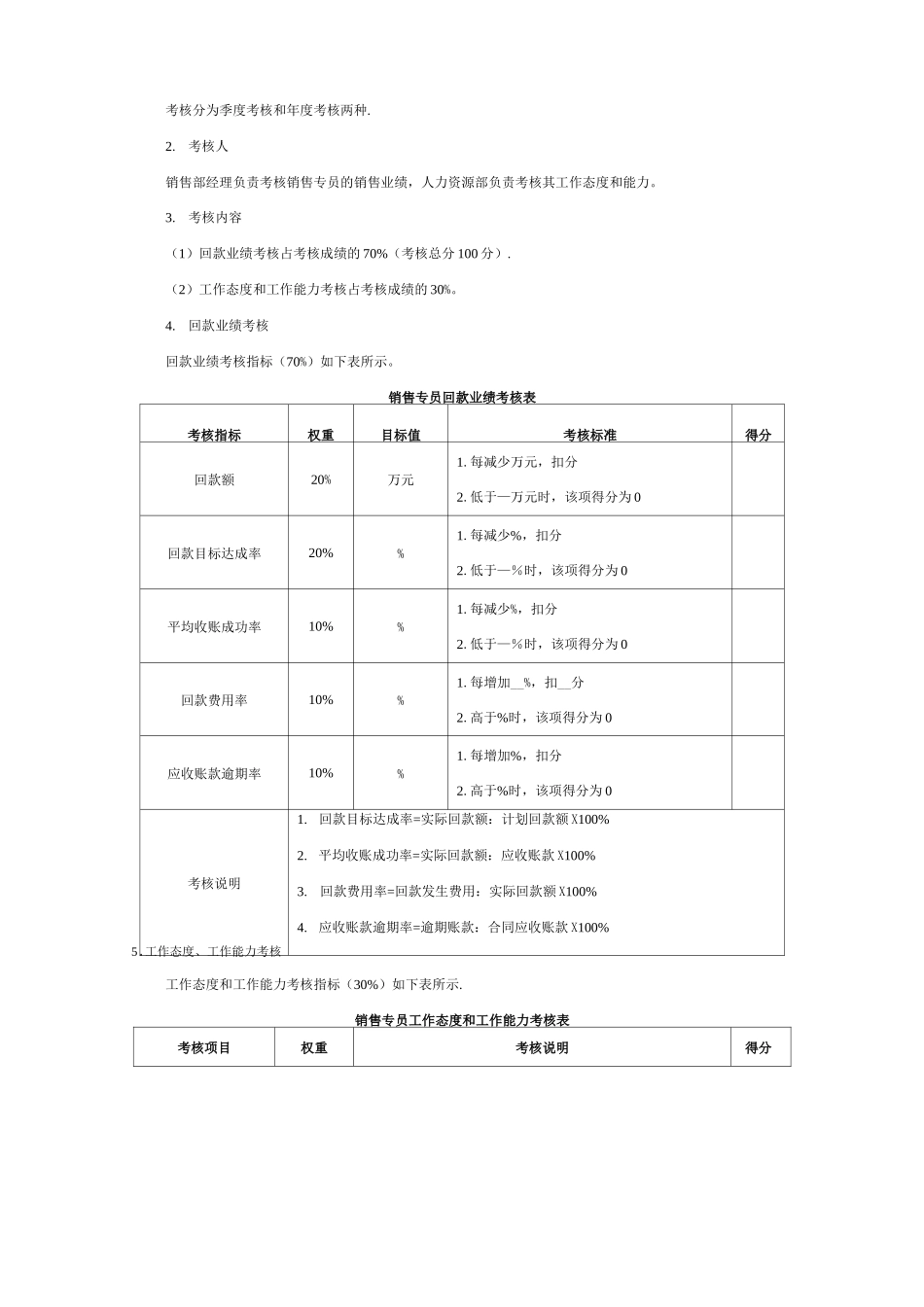 销售回款提成合同范本_第3页
