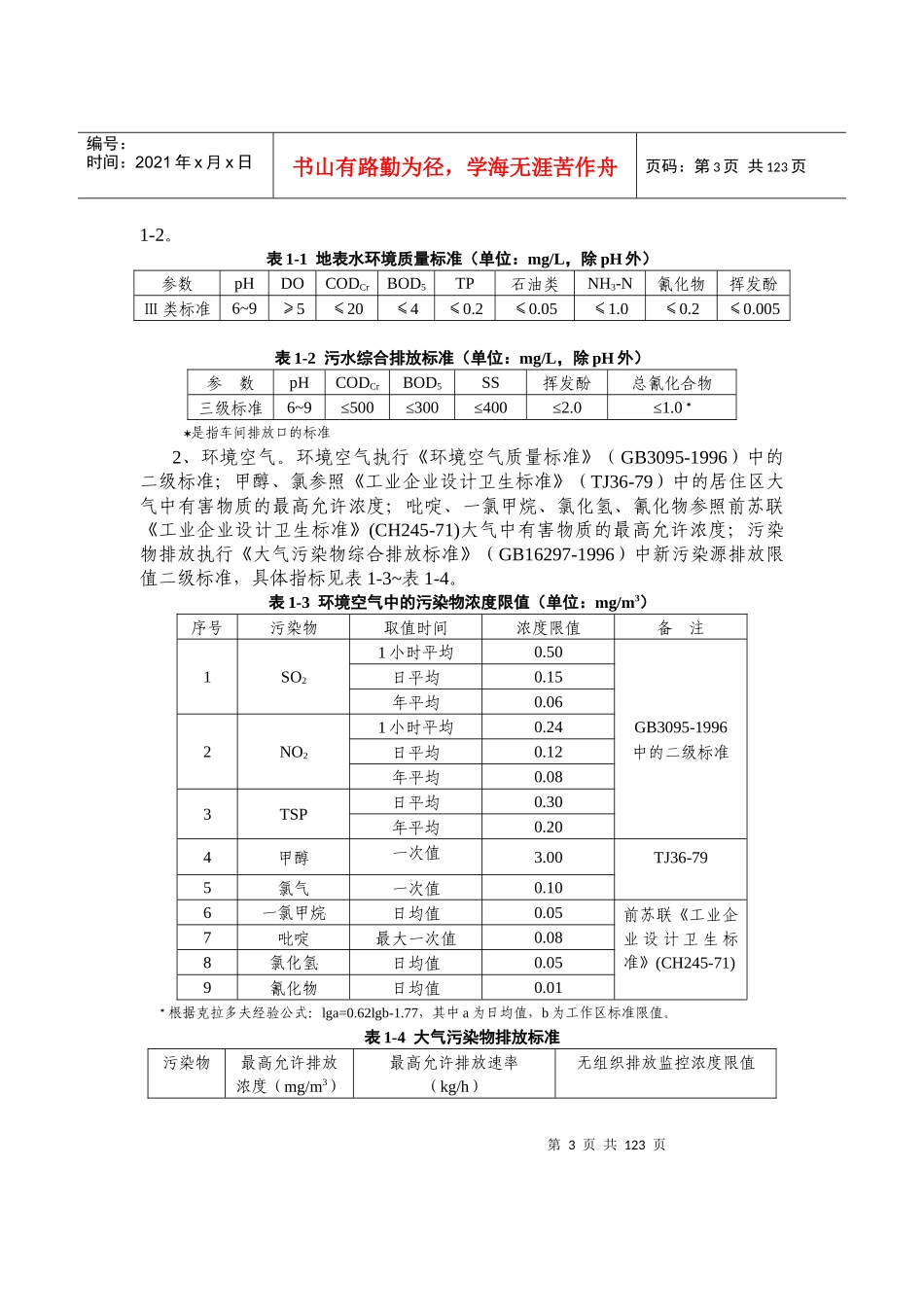 [能源行业]浙江惠光生化有限公司技改项目环境影响报告书_第3页