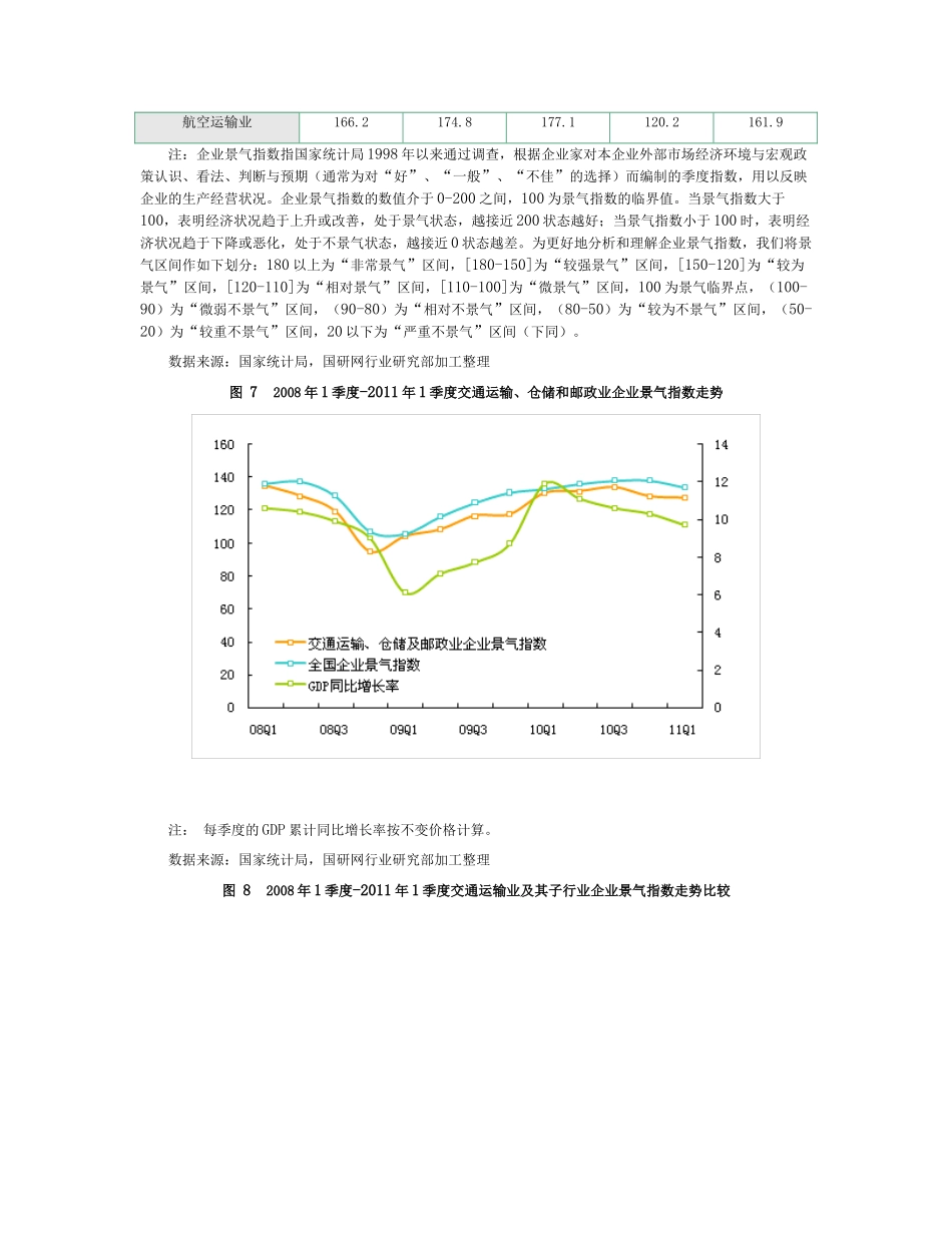[国研专稿]年1季度中国交通运输行业运行情况分析_第2页