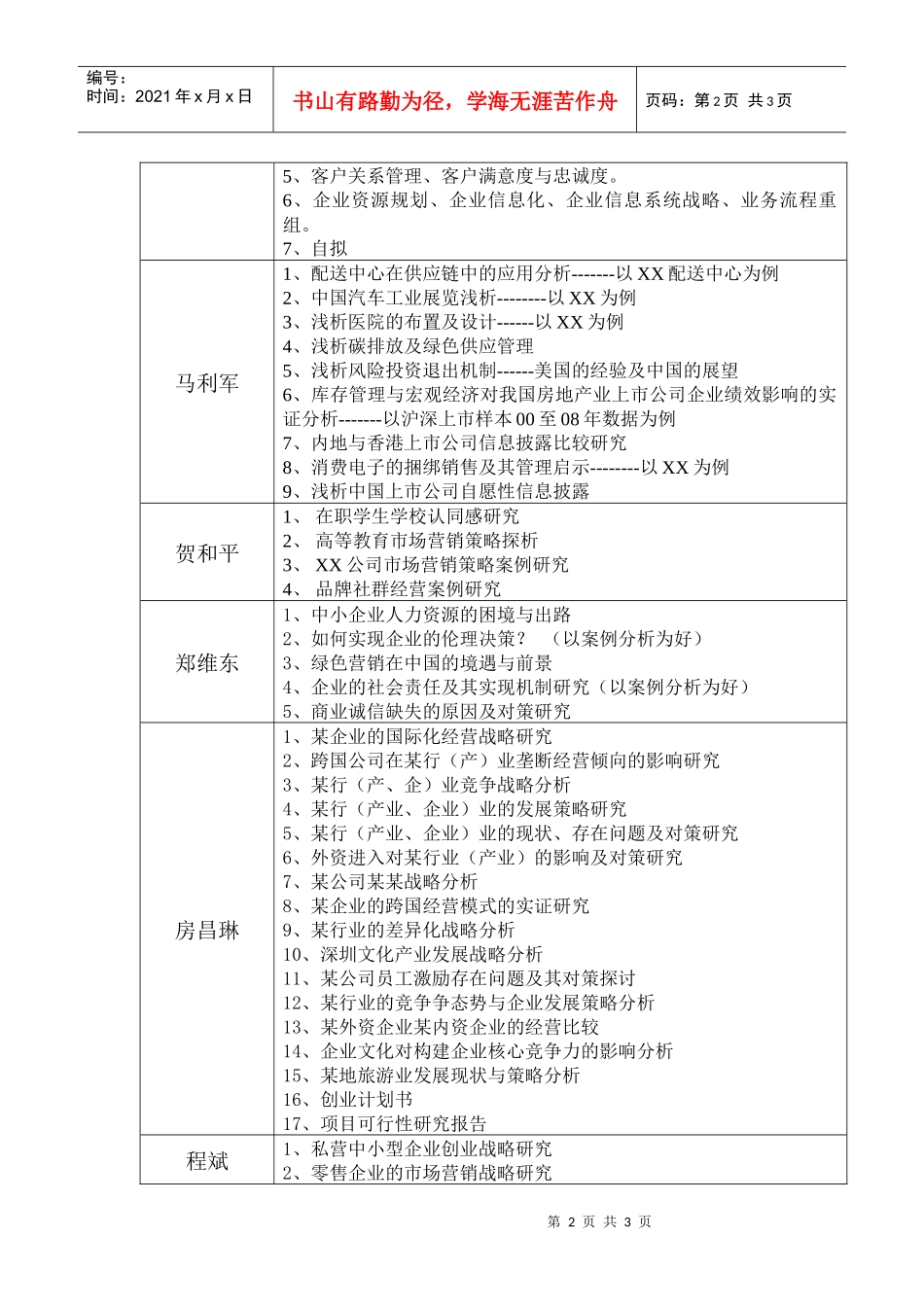 《商务管理》专业及《工商企业管理》专业_第2页