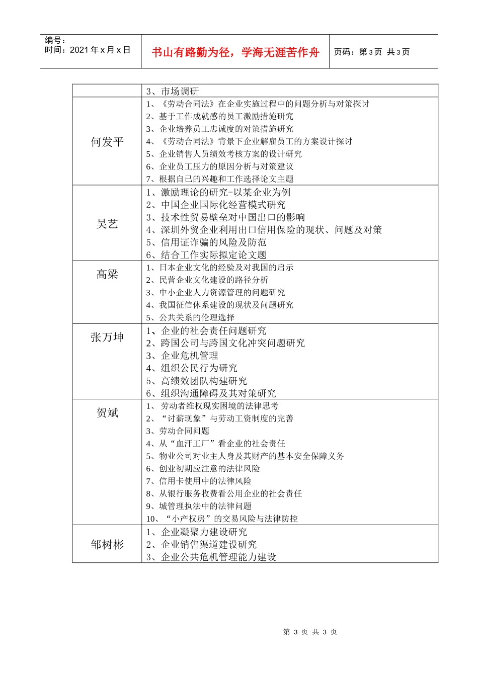 《商务管理》专业及《工商企业管理》专业_第3页