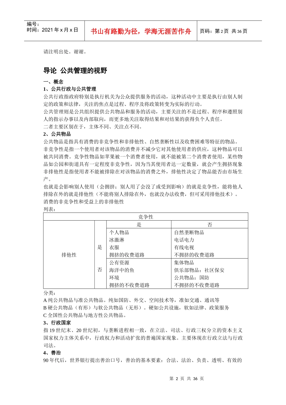 《公共管理学》重点内容_第2页