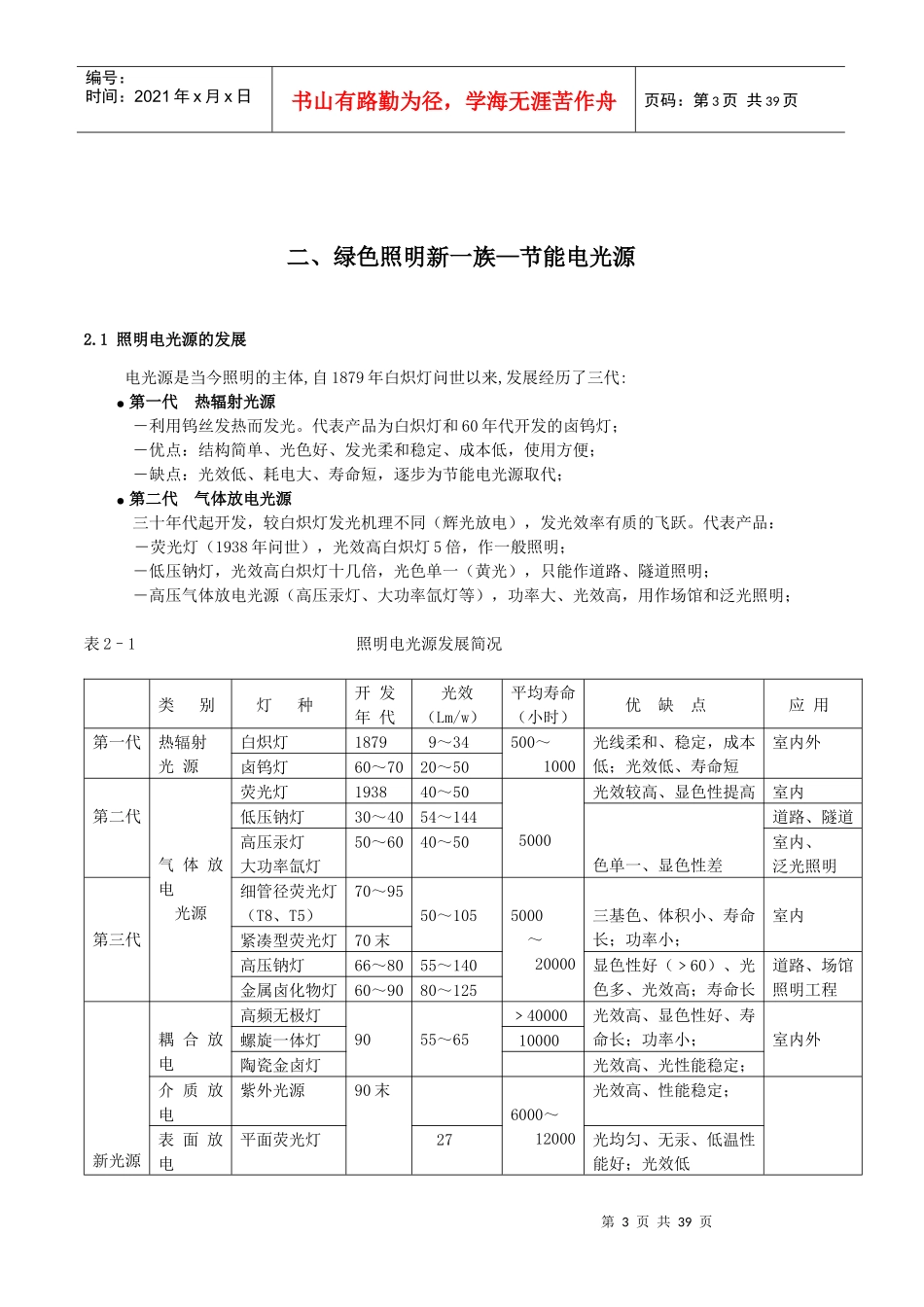 绿色照明中国节能产业跨世纪的战略_第3页
