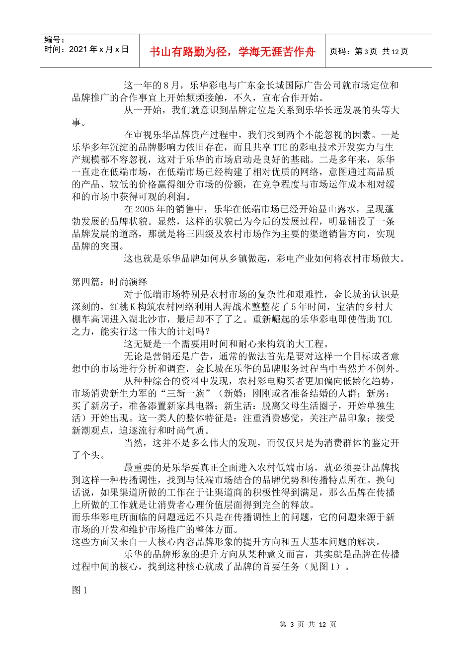 乐华彩电品牌重塑案_第3页