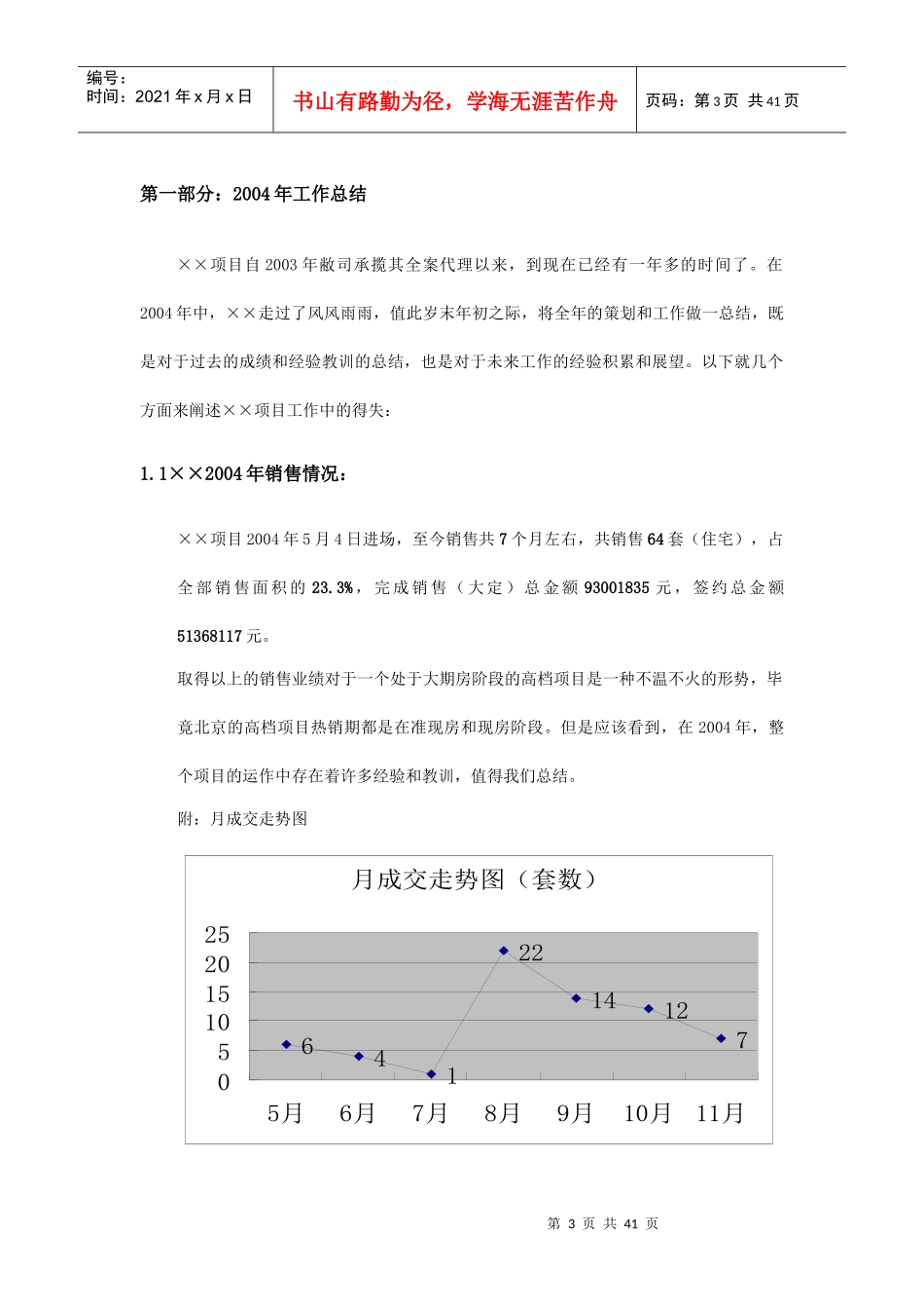 项目某某年工作总结某某年销售推广计划_第3页
