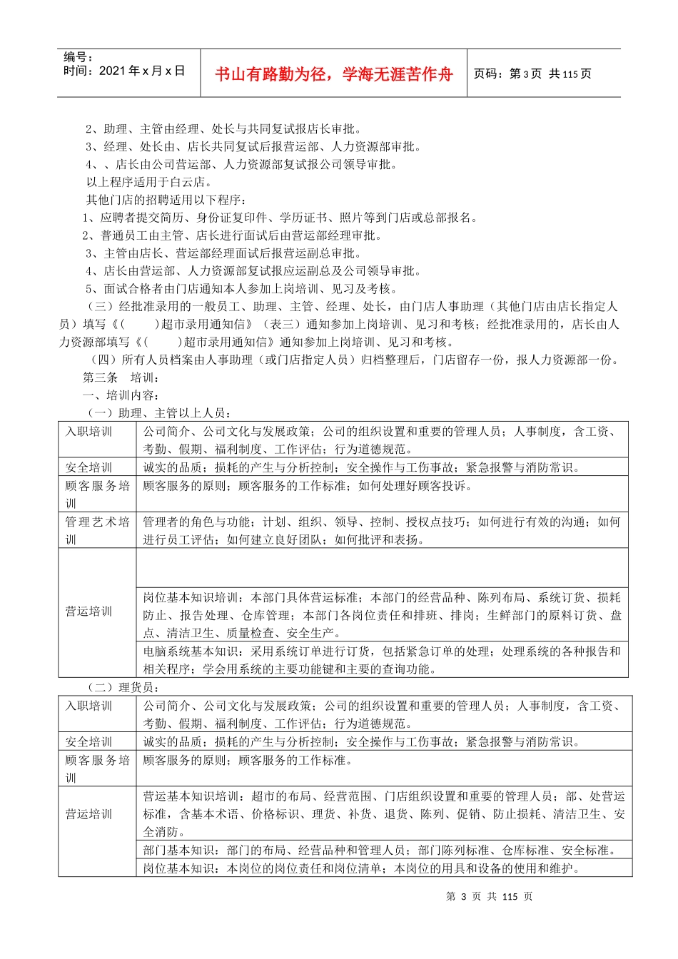 [经营管理]超市营运管理手册_第3页