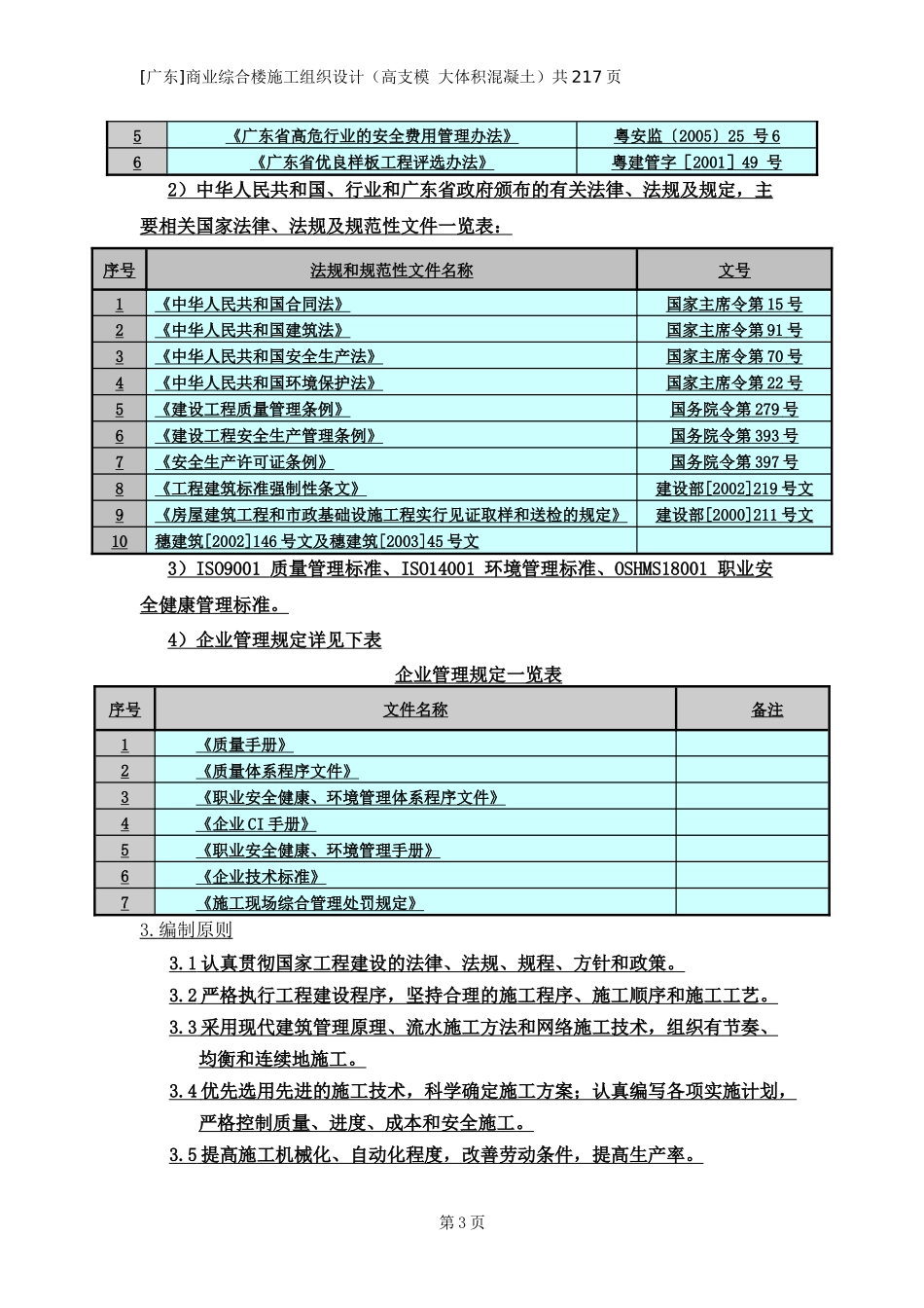 [广东]商业综合楼施工组织设计高支模大体积混凝土)_第3页