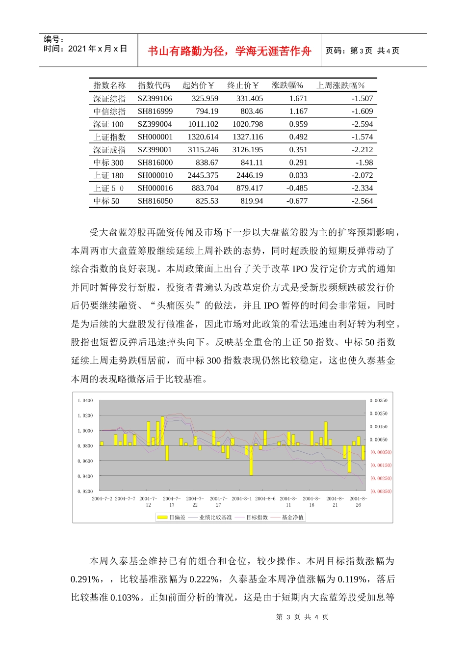 久泰基金经理看市场及基金运作简介_第3页