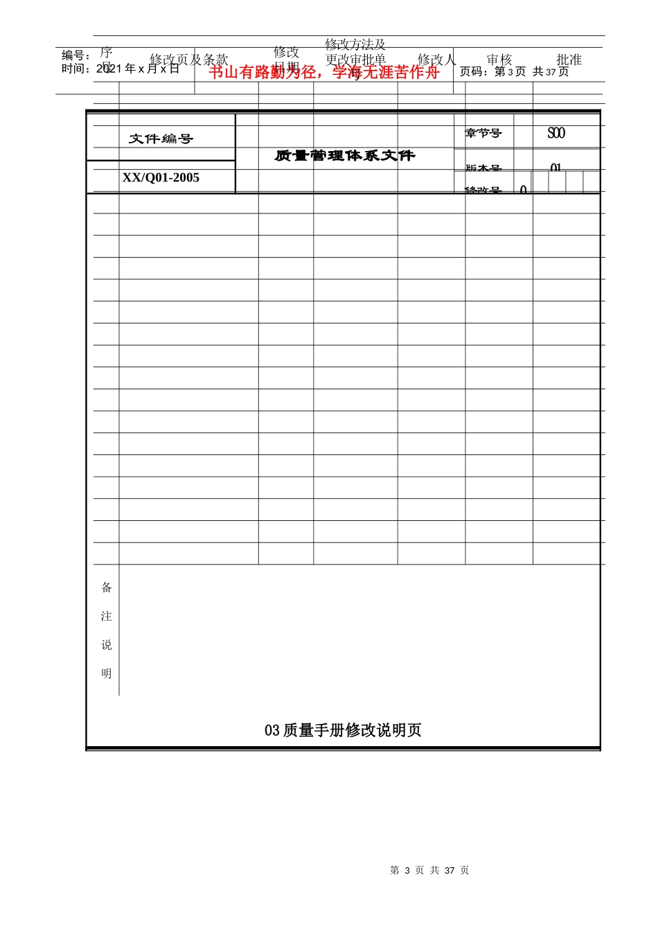 棉花有限责任公司质量手册_第3页