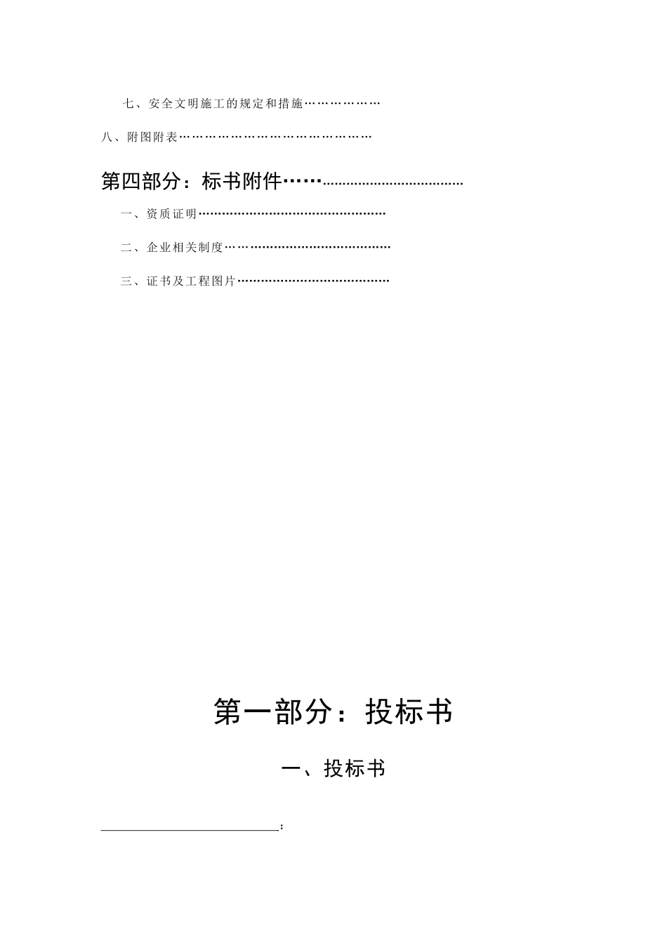 XX公司投标书模板(doc 36)_第3页