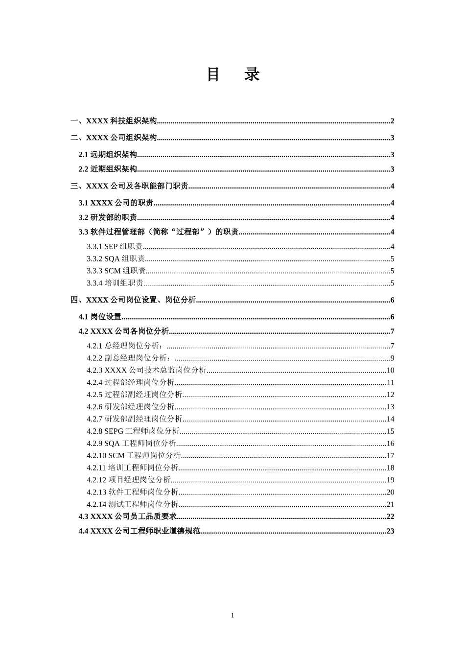 XXXX软件开发公司组织手册_第2页