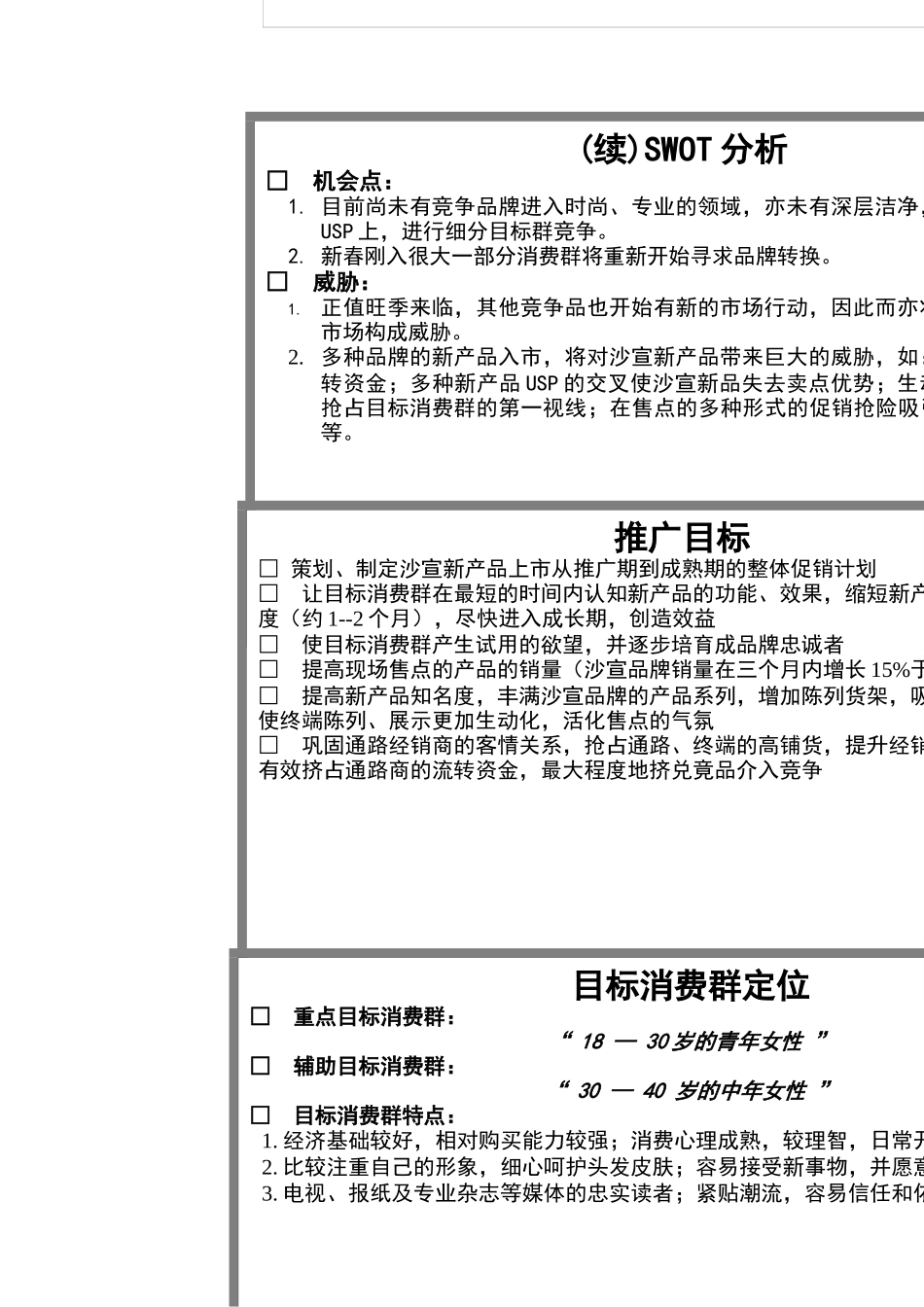 XX产品年度促销计划_第2页