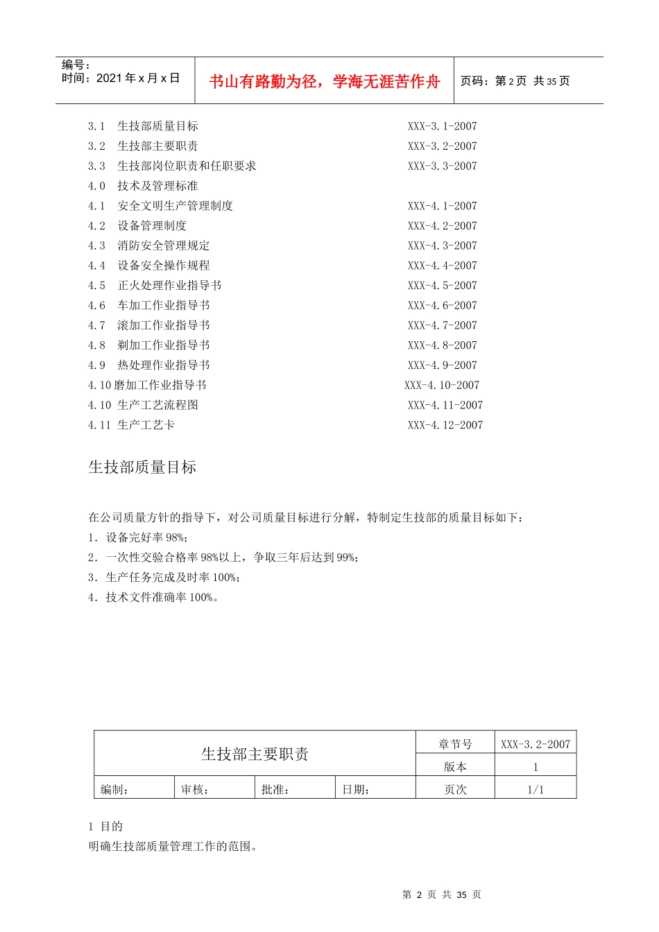 XX公司生技部工作手册_第2页