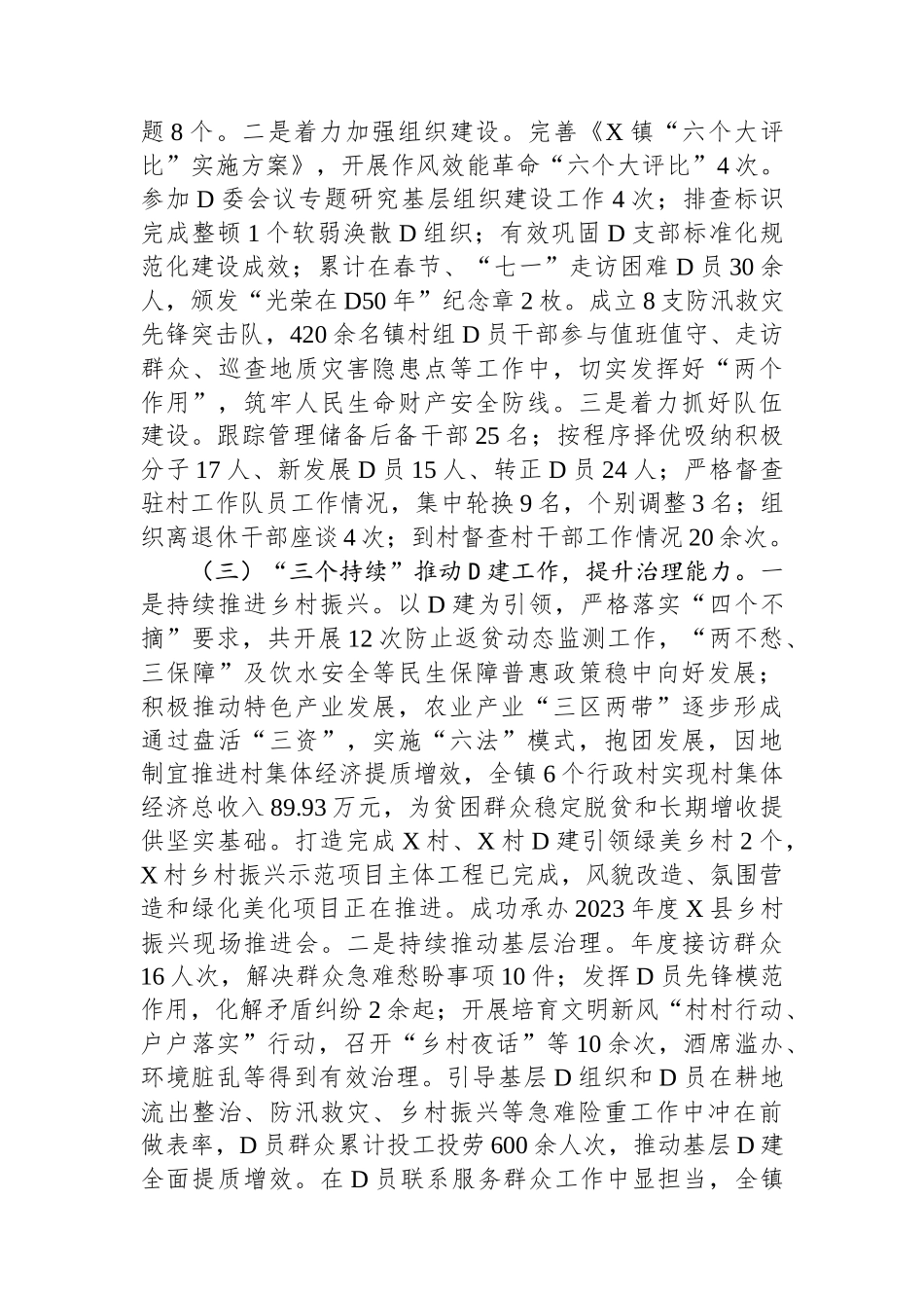 2023年度组织委员个人述职报告_第2页