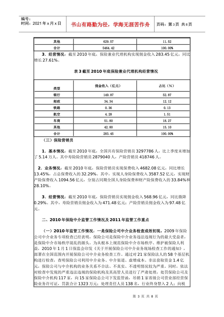 XXXX中介发展报告_第3页