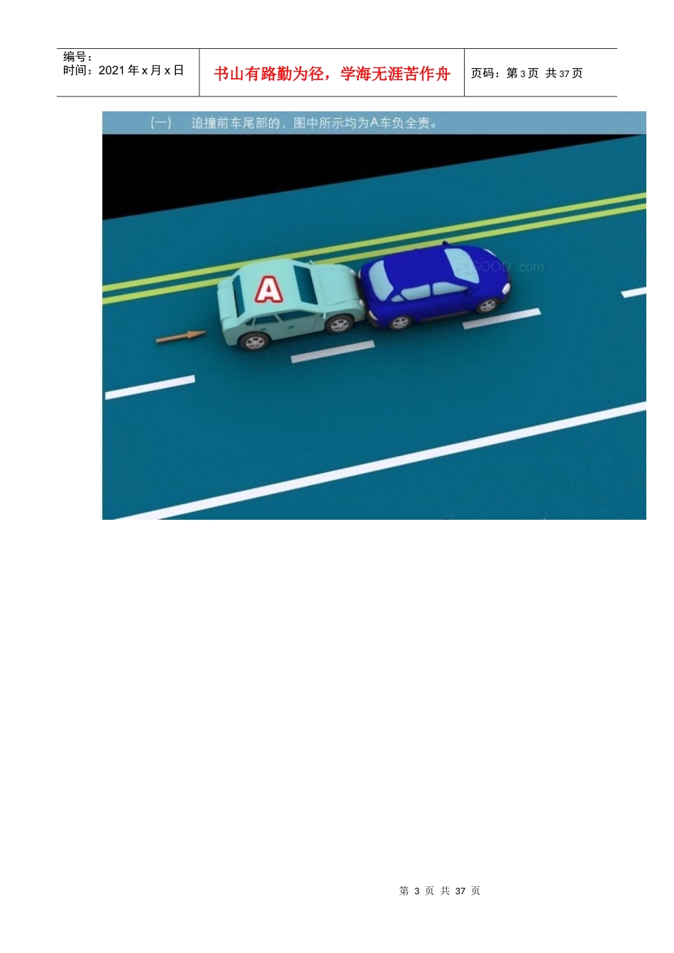 XXXX年驾驶证管理新规则及交通规章制度_第3页