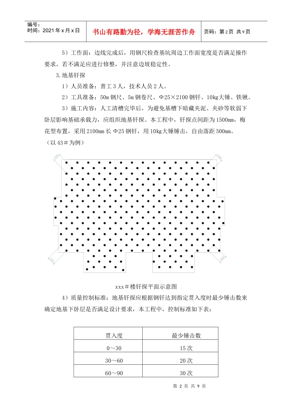 xxxx项目基础工程方案_第2页