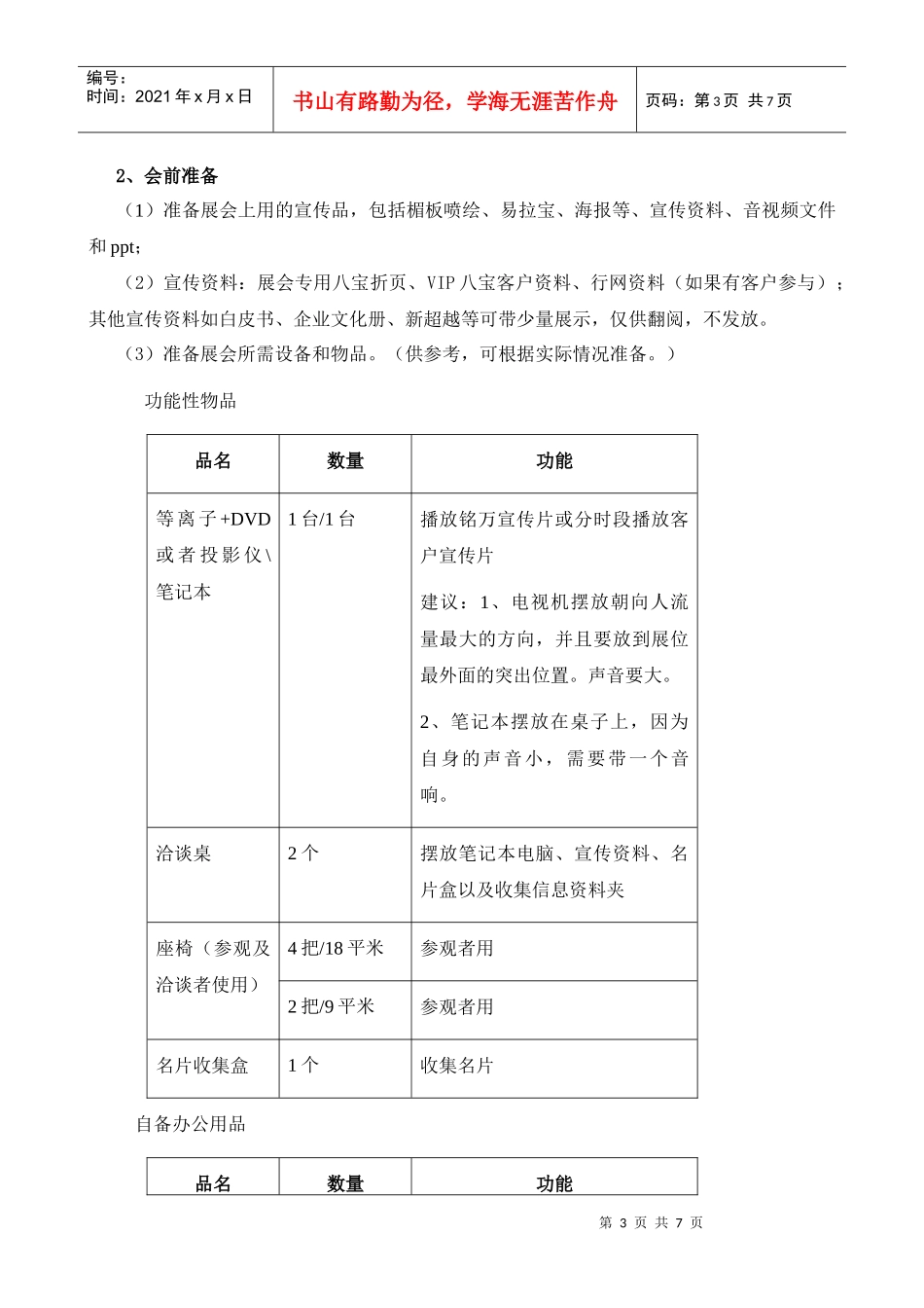 XXXX年铭万全国展会执行手册_第3页