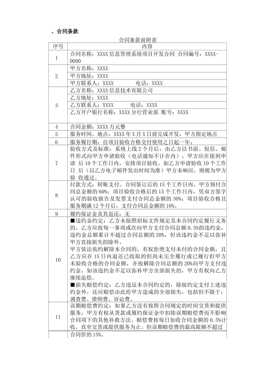 信息管理系统项目开发合同_第3页