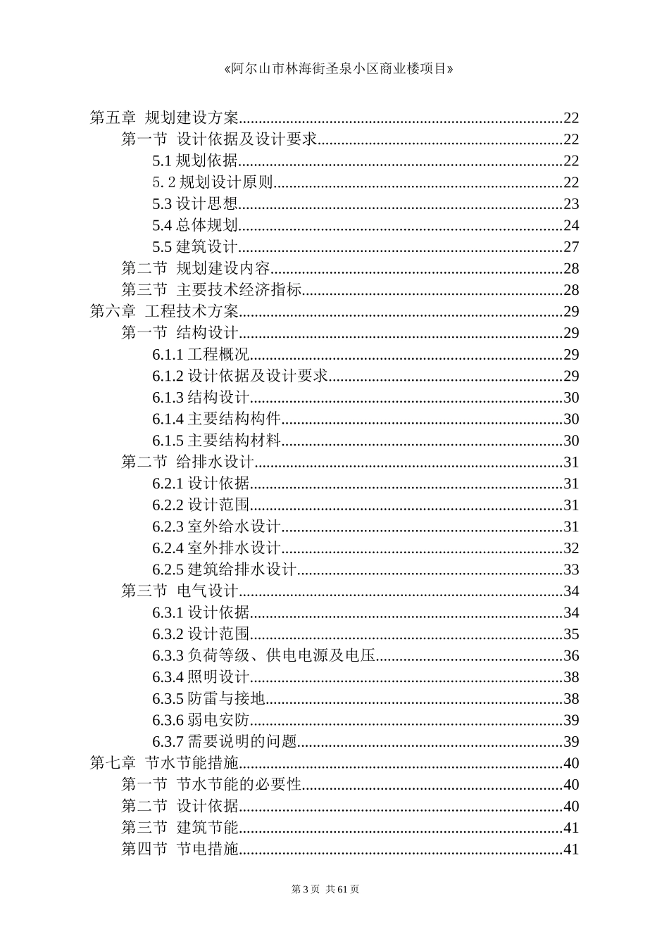 xx“xxx”商业街项目可研报告_第3页