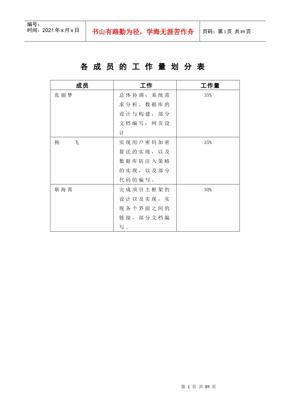 XXXX年9-12月《数据库系统》课程设计报告_第9组_第2页