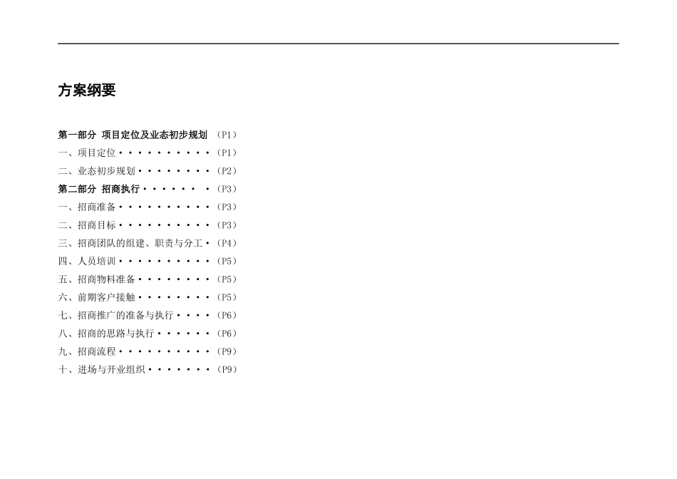 XX广场招商执行_第2页