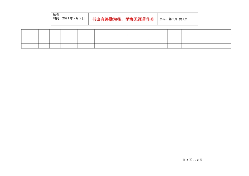 XX公司反应产品生产记录_第2页