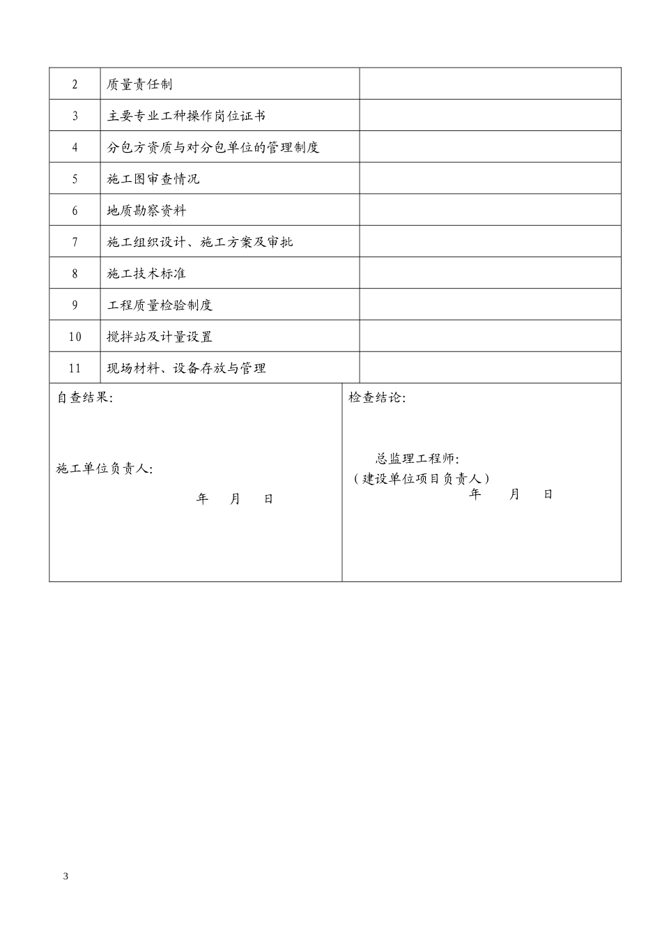 XXXX版楷体版施工分册表格部分1_第3页