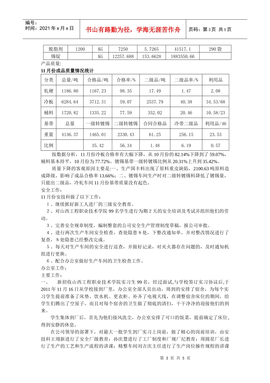 XXXX年11月工作总结_第3页