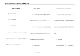 租赁门市房合同