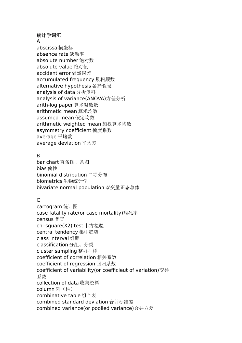 MBA常用词汇_第1页