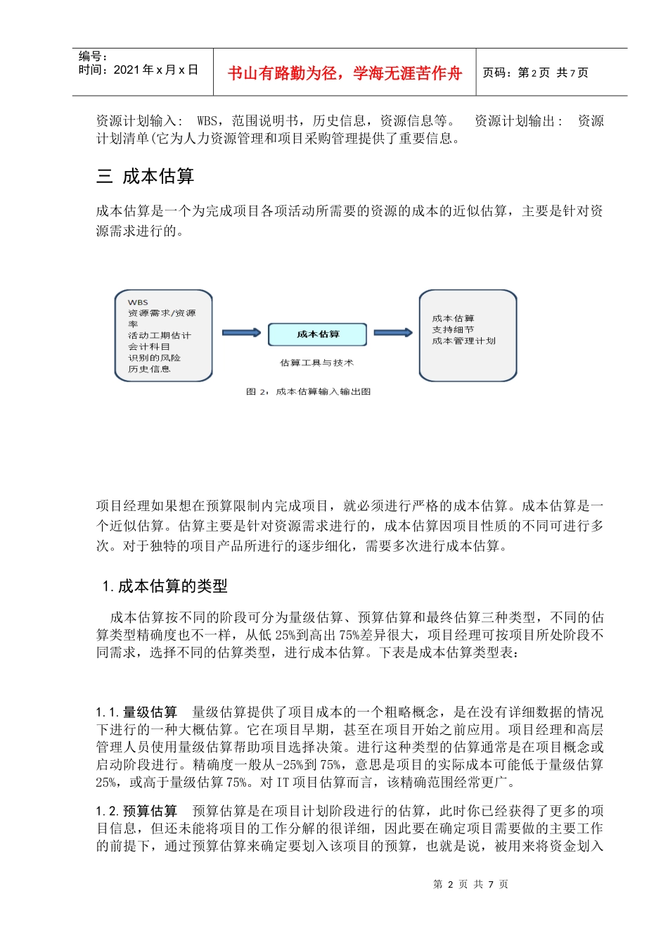 IT项目成本管理(修订版)精心整理_第2页