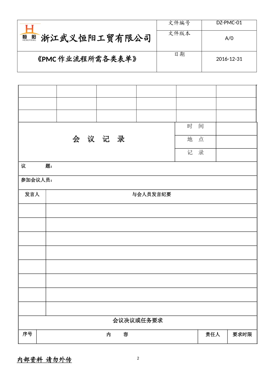 PMC作业流程所需各类表单(DOC49页)_第3页