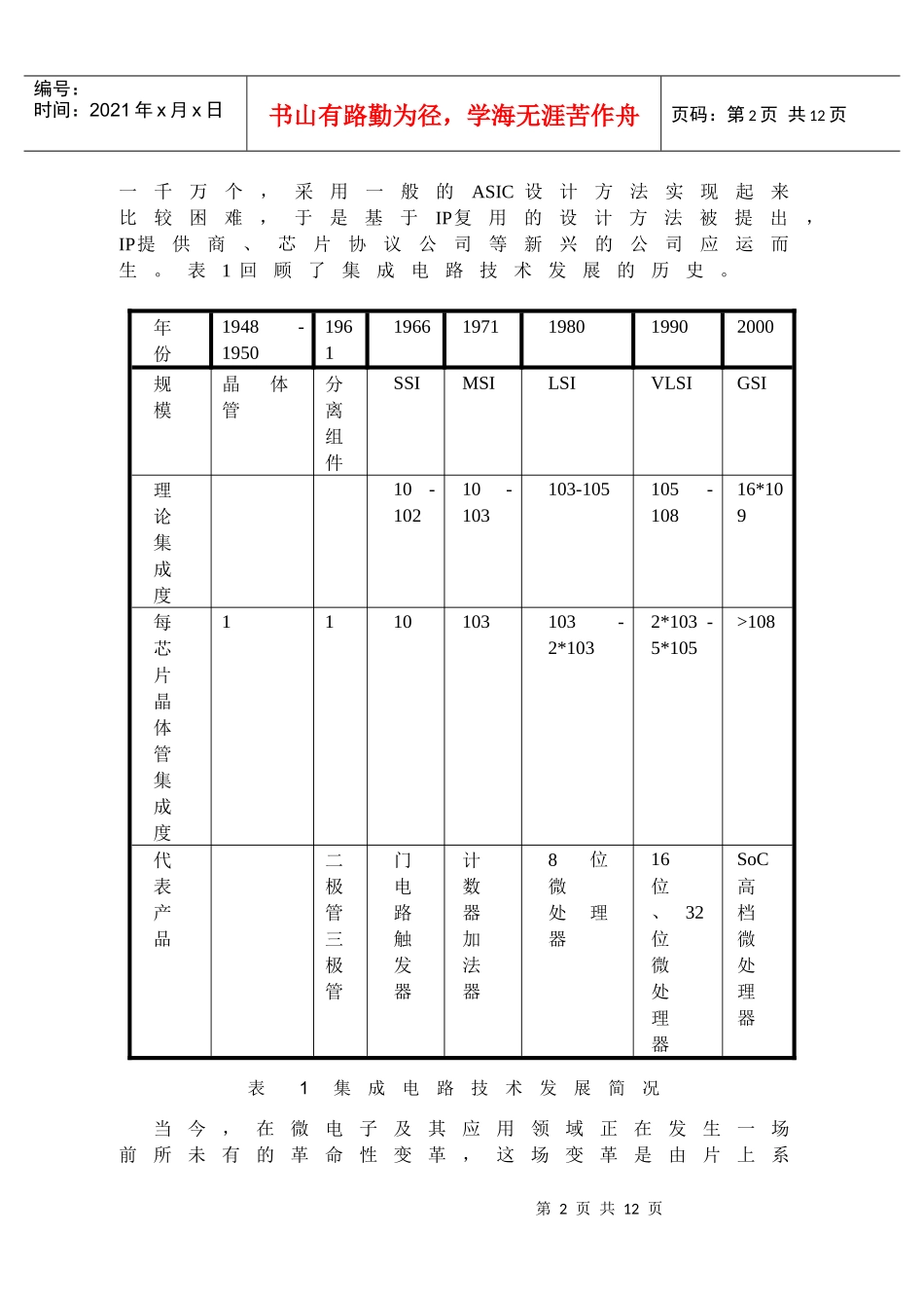 SoC技术及其发展研讨_第2页
