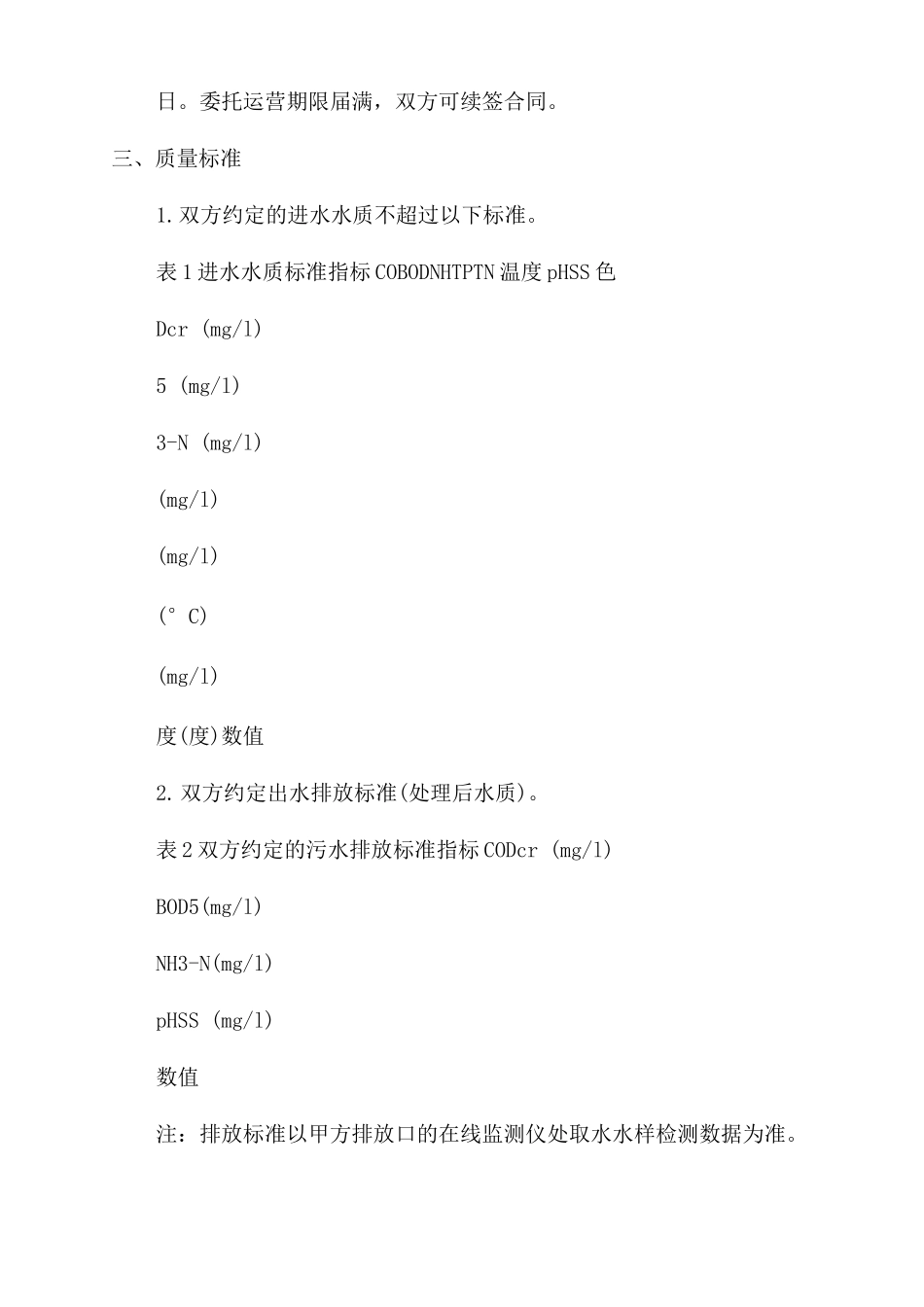 污水处理厂托管运营合同范本协议范文_第2页